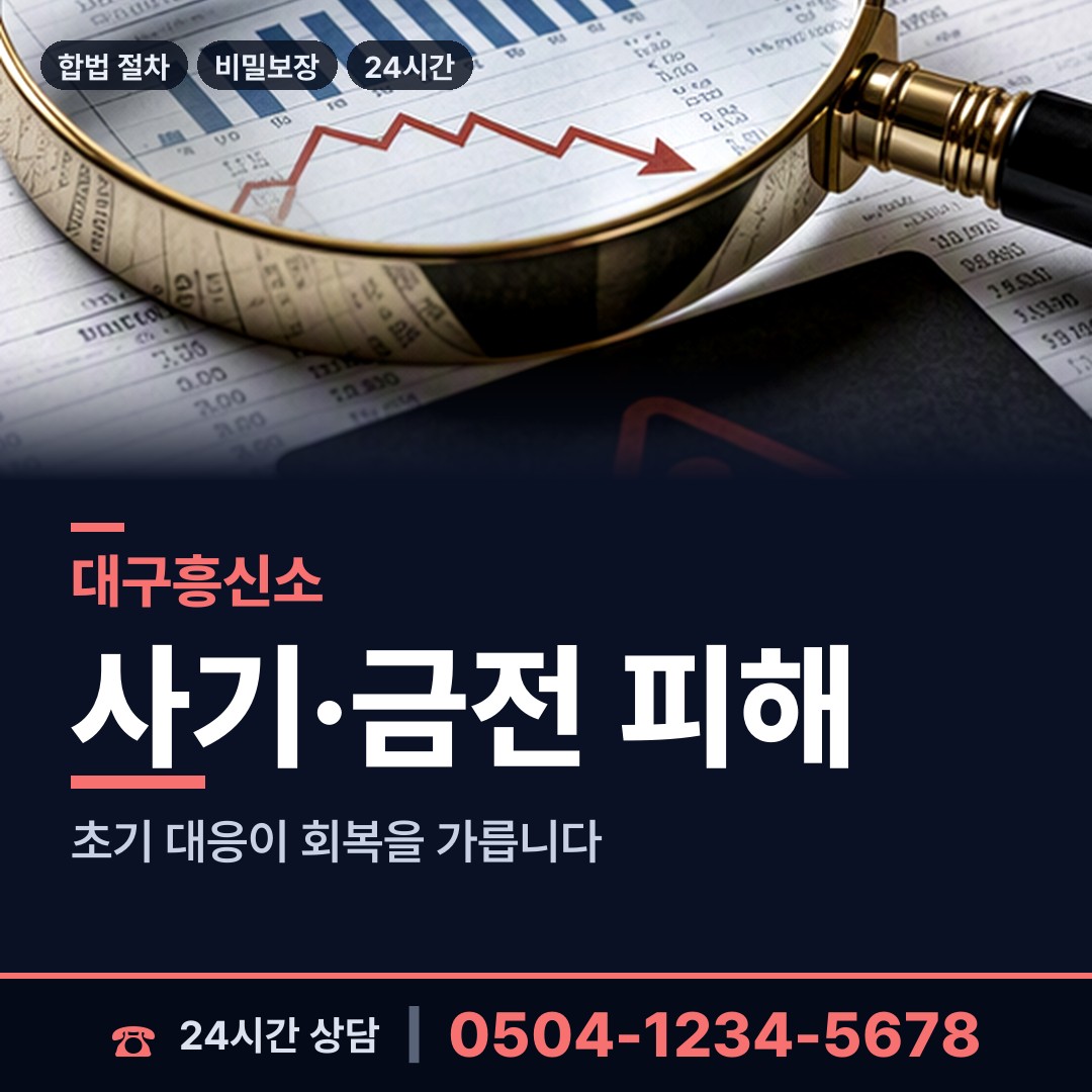 대구 신암2동 신속조사 상담 안내
